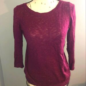 Plum Sweater-EUC-Small  